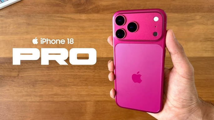 Dizajni i konceptuar i iPhone 18 Pro dhe sistemi i kamerave.